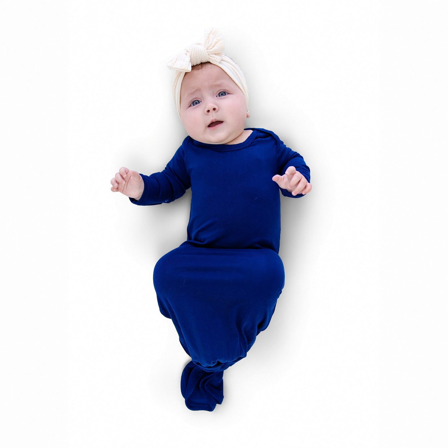 Knotted Gown in Royal Blue