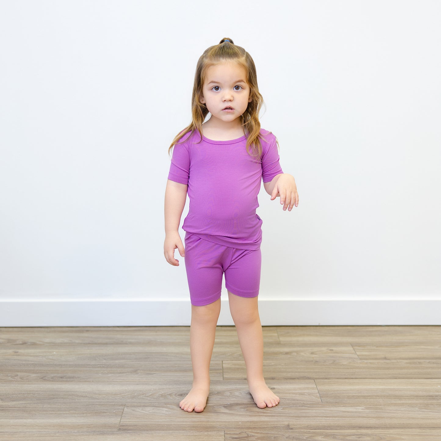 Short PJ Set in Deep Mauve